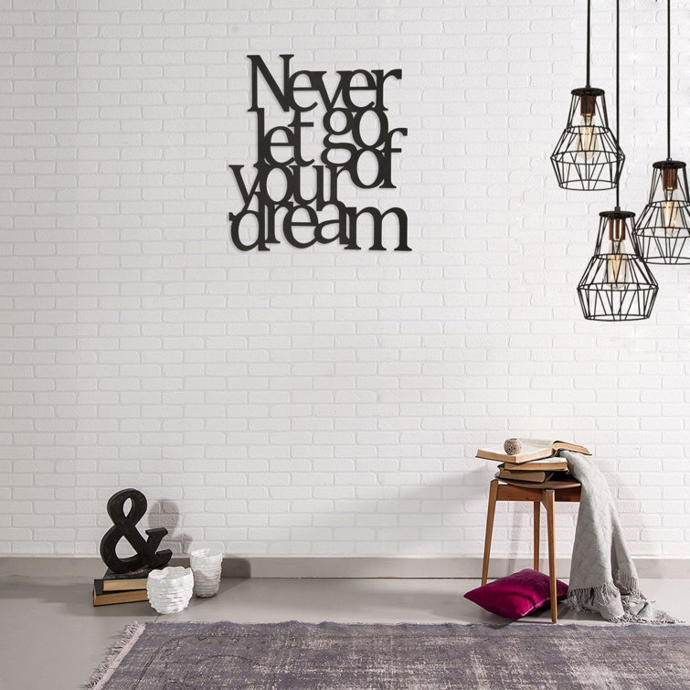 Maturi Word Art Wall Décor Wayfair.co.uk